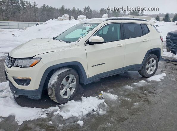 3C4NJDBB6KT713581 2019 JEEP COMPASS Белый Передняя левая четверть