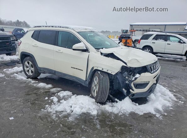 3C4NJDBB6KT713581 2019 JEEP COMPASS Белый Передняя правая четверть