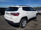 2020 Jeep Compass Latitude 4x4 White vin: 3C4NJDBB6LT156754