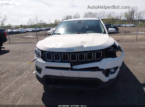 3C4NJDBB6LT156754 2020 JEEP COMPASS White Vista del cuadro de instrumentos