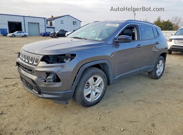 3C4NJDBB6NT152691 2022 JEEP COMPASS Gray Vista tres cuartos delantera izquierda