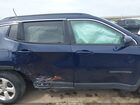 2018 Jeep Compass Latitude 4x4 Blue vin: 3C4NJDBB7JT176587