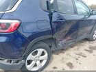2018 Jeep Compass Latitude 4x4 Blue vin: 3C4NJDBB7JT176587