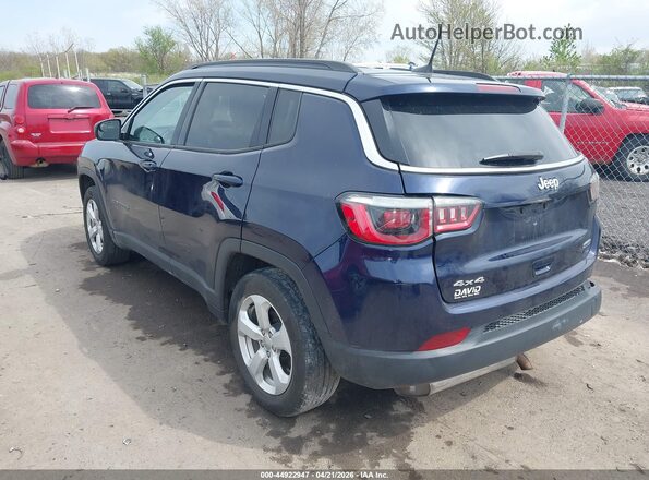3C4NJDBB7JT176587 2018 JEEP COMPASS Blue Tył lewy