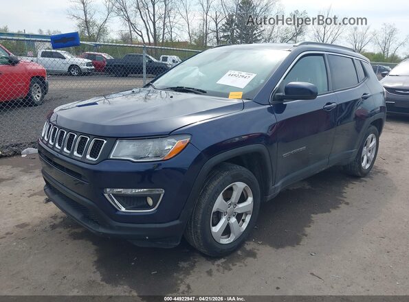 3C4NJDBB7JT176587 2018 JEEP COMPASS Blue Przód lewy
