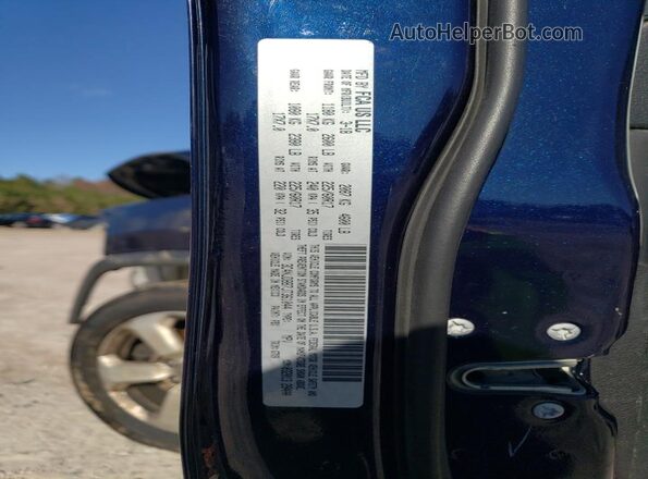 3C4NJDBB7JT361044 2018 JEEP COMPASS Синий Вид наклейки с VIN-кодом