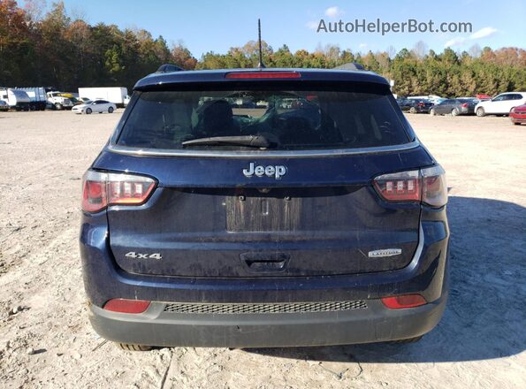 3C4NJDBB7JT361044 2018 JEEP COMPASS Синий Вид сзади