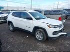 2022 Jeep Compass Latitude 4x4 White vin: 3C4NJDBB7NT129971