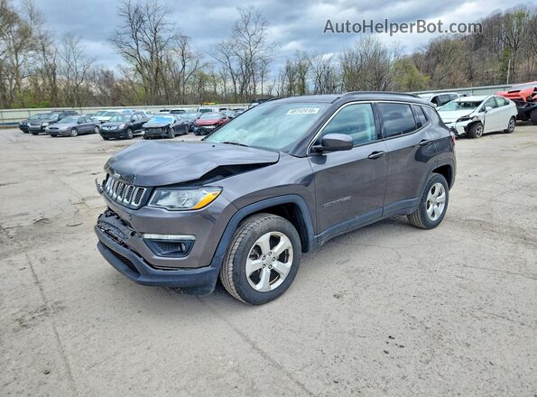3C4NJDBB8JT192216 2018 JEEP COMPASS Черный Передняя левая четверть