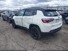 2018 Jeep Compass Altitude 4x4 White vin: 3C4NJDBB8JT395459