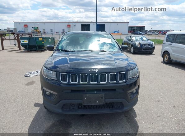 3C4NJDBB8KT671835 2019 JEEP COMPASS Black Widok zestawu wskaźników