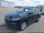 2019 Jeep Compass Latitude 4x4 Black vin: 3C4NJDBB8KT671835