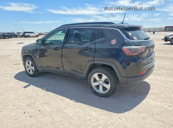 3C4NJDBB9JT192063 2018 JEEP COMPASS Черный Задняя левая четверть