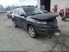2018 Jeep Compass Latitude 4x4 Gray vin: 3C4NJDBB9JT399035