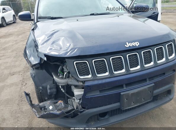 3C4NJDBB9JT436035 2018 JEEP COMPASS Blue Вид спереду