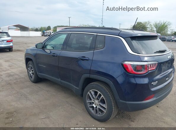 3C4NJDBB9JT436035 2018 JEEP COMPASS Blue Задня ліва чверть
