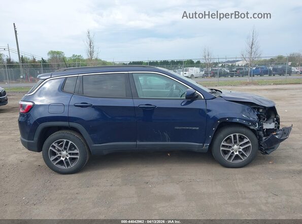 3C4NJDBB9JT436035 2018 JEEP COMPASS Blue Вид задньої частини салону