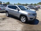 2019 Jeep Compass Latitude 4x4 Gray vin: 3C4NJDBB9KT729399