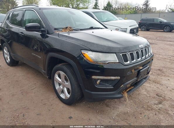 3C4NJDBB9KT849221 2019 JEEP COMPASS Black Przód prawy