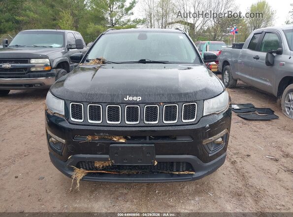 3C4NJDBB9KT849221 2019 JEEP COMPASS Black Widok zestawu wskaźników