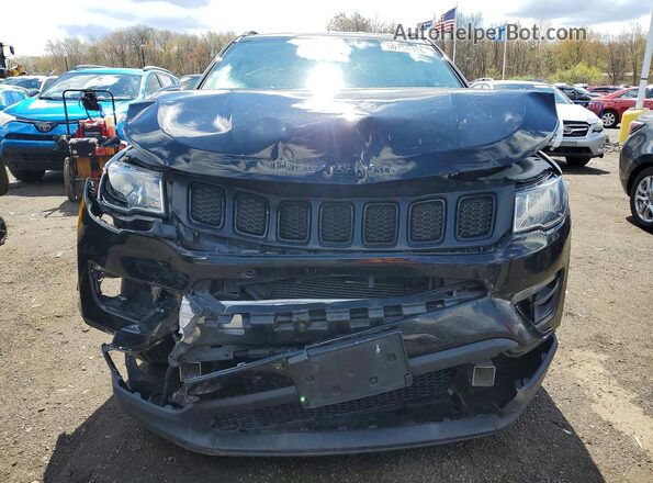3C4NJDBB9MT509439 2021 JEEP COMPASS Черный Вид спереди