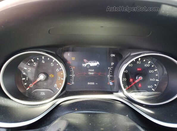 3C4NJDBB9MT509439 2021 JEEP COMPASS Черный Вид щитка приборов