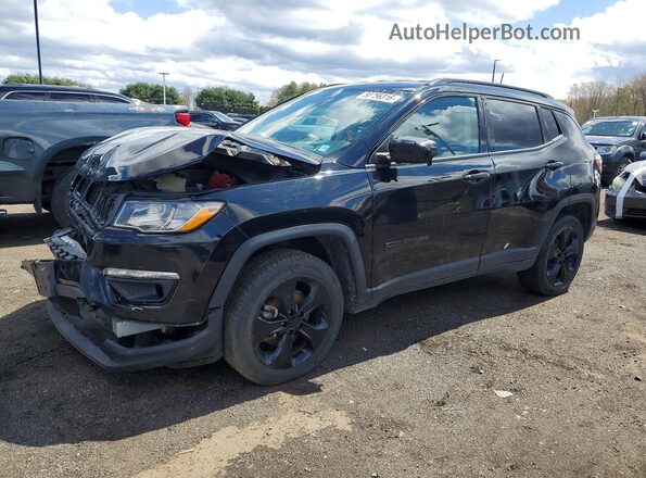 3C4NJDBB9MT509439 2021 JEEP COMPASS Черный Передняя левая четверть