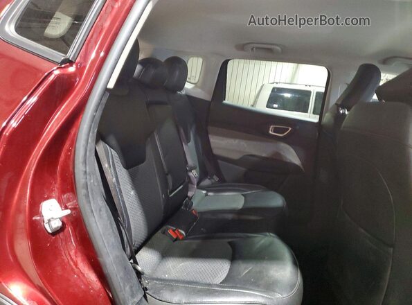 3C4NJDBB9NT103064 2022 JEEP COMPASS Burgundy Vista interior trasera