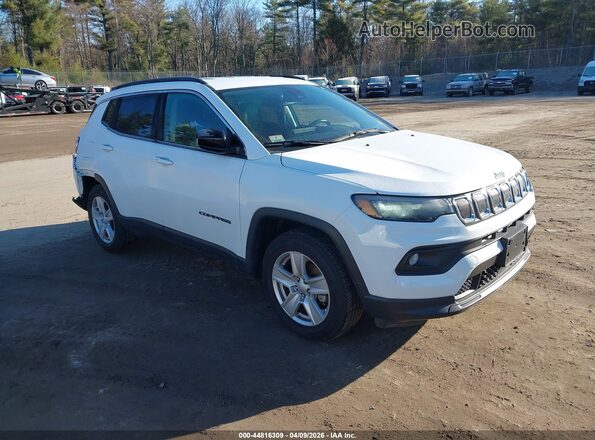3C4NJDBB9NT207974 2022 JEEP COMPASS Белый Передняя правая четверть