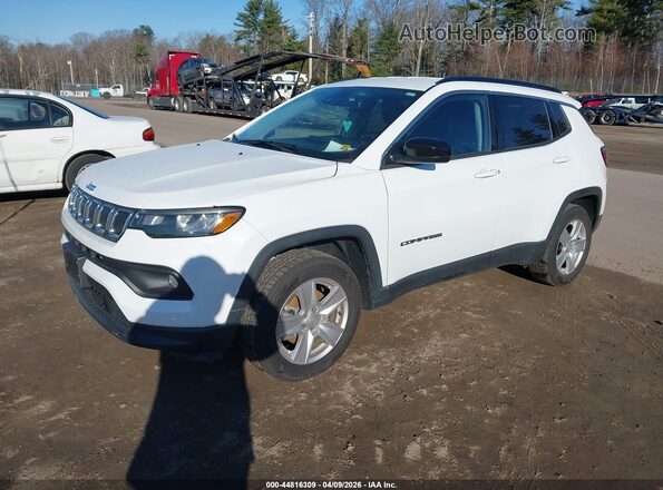 3C4NJDBB9NT207974 2022 JEEP COMPASS Белый Передняя левая четверть
