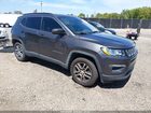 2017 Jeep New Compass Latitude 4x4 Gray vin: 3C4NJDBBXHT635847