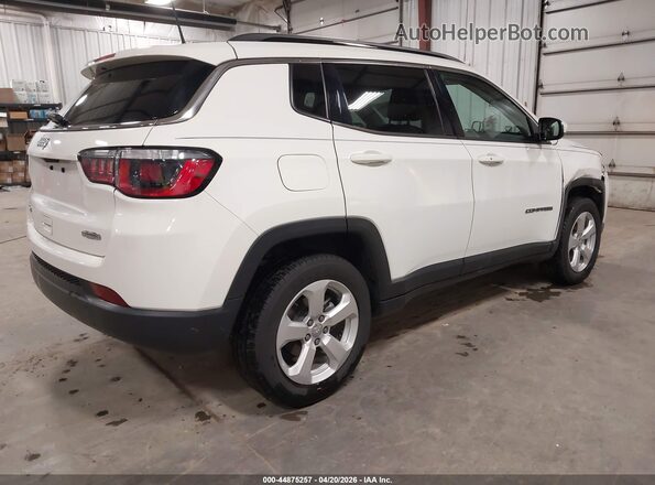 3C4NJDBBXJT313828 2018 JEEP COMPASS Белый Задняя правая четверть