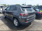2019 Jeep Compass Latitude 4x4 Gray vin: 3C4NJDBBXKT697417