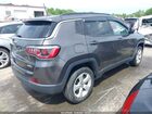 2019 Jeep Compass Latitude 4x4 Gray vin: 3C4NJDBBXKT697417