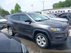 2019 Jeep Compass Latitude 4x4 Gray vin: 3C4NJDBBXKT697417