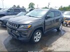 2019 Jeep Compass Latitude 4x4 Gray vin: 3C4NJDBBXKT697417