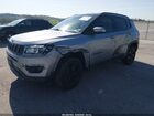 2019 Jeep Compass Altitude 4x4 Silver vin: 3C4NJDBBXKT734790