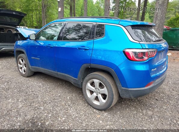 3C4NJDBBXKT836168 2019 JEEP COMPASS Синий Задняя левая четверть