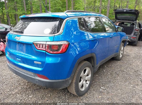 3C4NJDBBXKT836168 2019 JEEP COMPASS Синий Задняя правая четверть