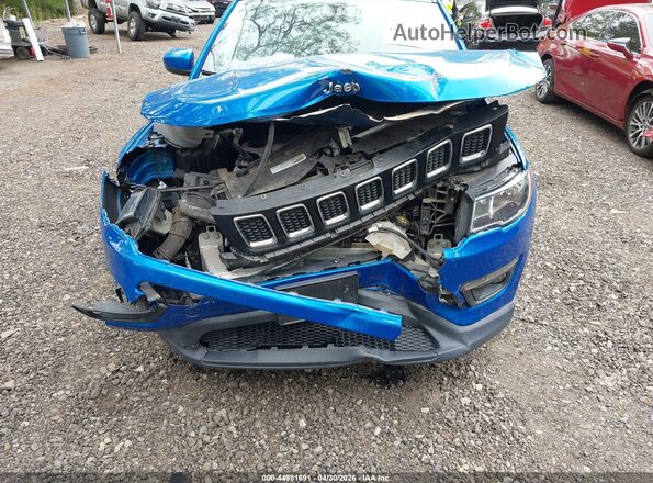 3C4NJDBBXKT836168 2019 JEEP COMPASS Синий Вид спереди