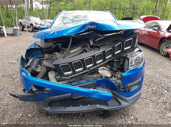 3C4NJDBBXKT836168 2019 JEEP COMPASS Синий Вид щитка приборов