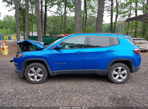 3C4NJDBBXKT836168 2019 JEEP COMPASS Синий Панорамный вид салона 360°