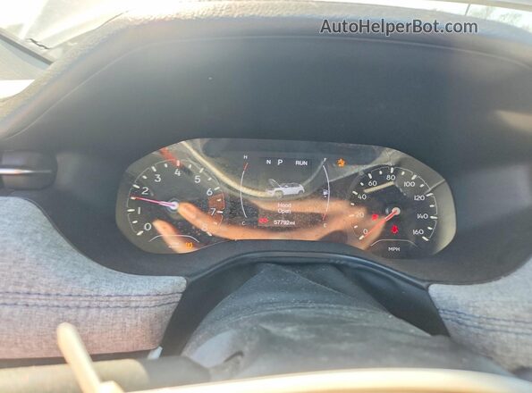 3C4NJDBBXNT118754 2022 JEEP COMPASS Gray Widok zestawu wskaźników