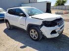 2024 Jeep Compass Latitude Белый vin: 3C4NJDBN1RT595931