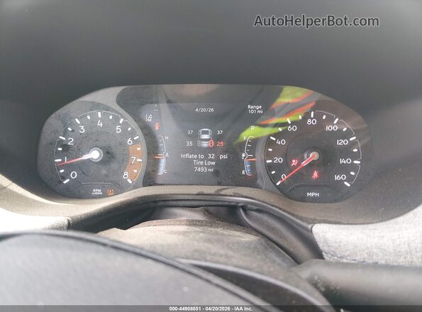 3C4NJDBN1ST580321 2025 JEEP COMPASS Белый Вид задних сидений