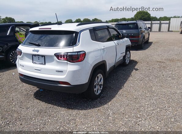 3C4NJDBN1ST580321 2025 JEEP COMPASS Белый Задняя правая четверть