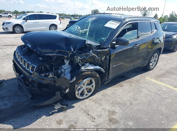 3C4NJDBN2RT100765 2024 JEEP COMPASS Black წინა მარცხენა ხედი სამი მეოთხედიდან