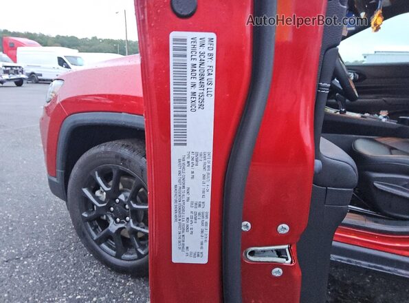 3C4NJDBN4RT152592 2024 JEEP COMPASS Красный Вид наклейки с VIN-кодом