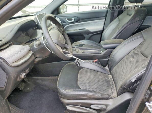 3C4NJDBN7ST601740 2025 JEEP COMPASS Black Widok wnętrza z przodu