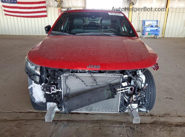 3C4NJDBN9ST533683 2025 JEEP COMPASS Red Widok z przodu